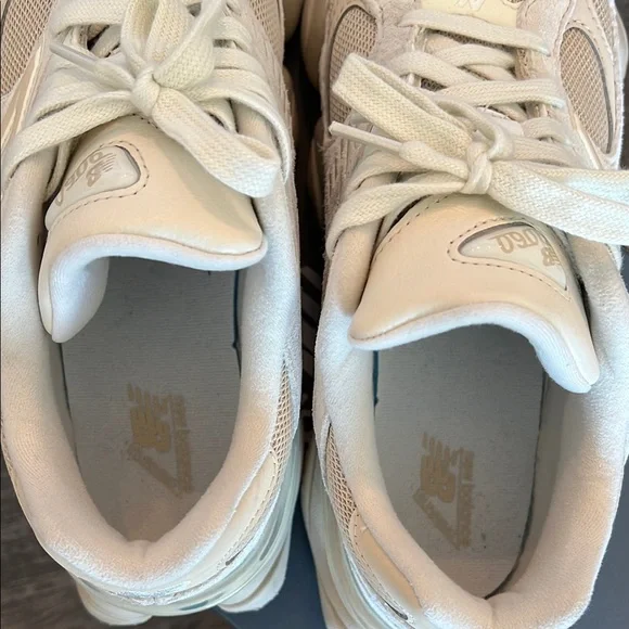 Women's Cream Sneakers - Picture 5 of 6